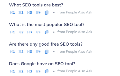 NeuronWriter Questions