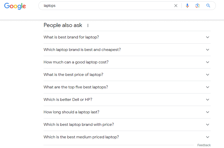People also ask example - laptops.png