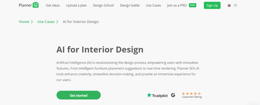 Planner 5D AI for Room Design