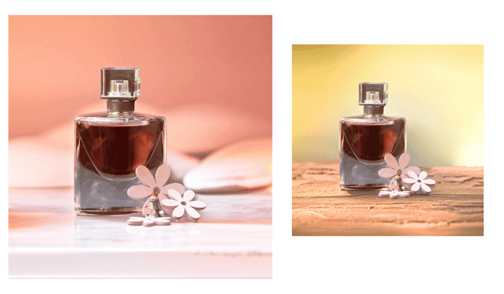 Pebblely AI-Generated Product Background Examples