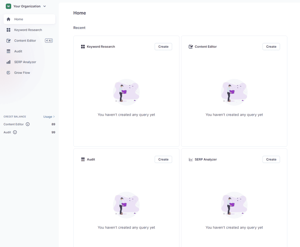 Surfer Dashboard - Homepage