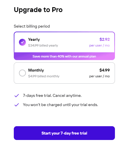 PhotoRoom Pro Pricing