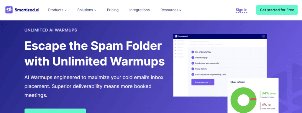 Smartlead Email Warm-up