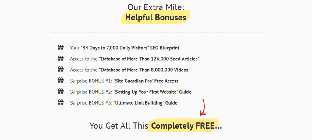 Spin Rewriter Free Bonuses