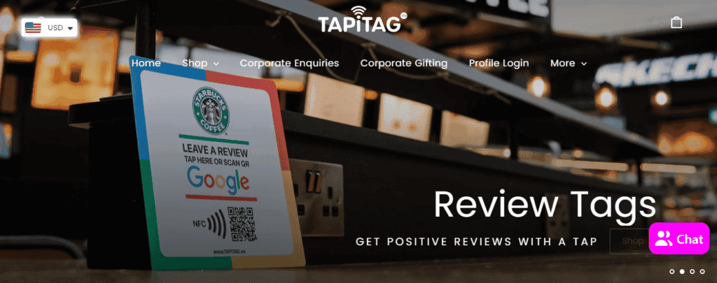 TAPiTAG Review Cards