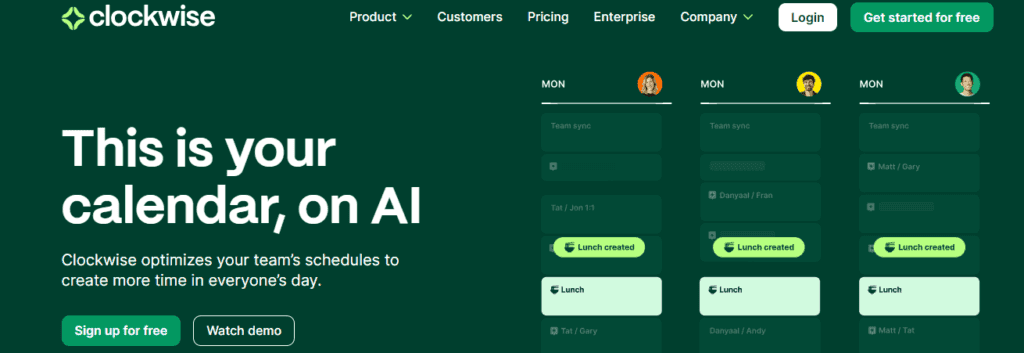 Clockwise - AI Scheduling App