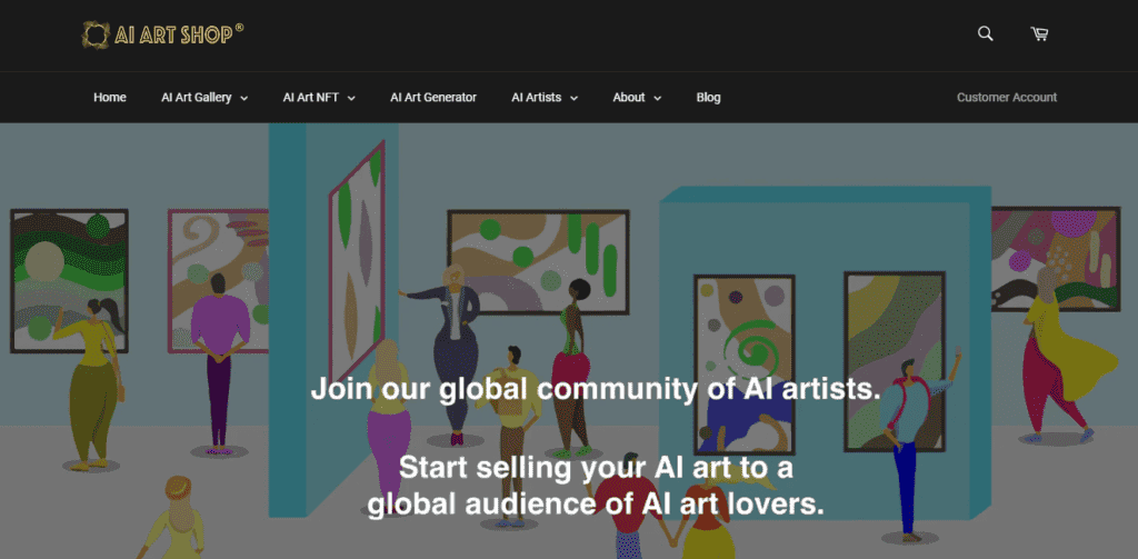 AI Art Shop