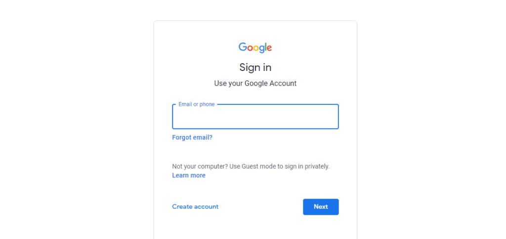 accounts.google.com