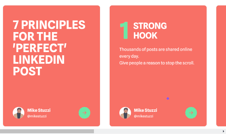 Supergrow.ai LinkedIn Carousel Example