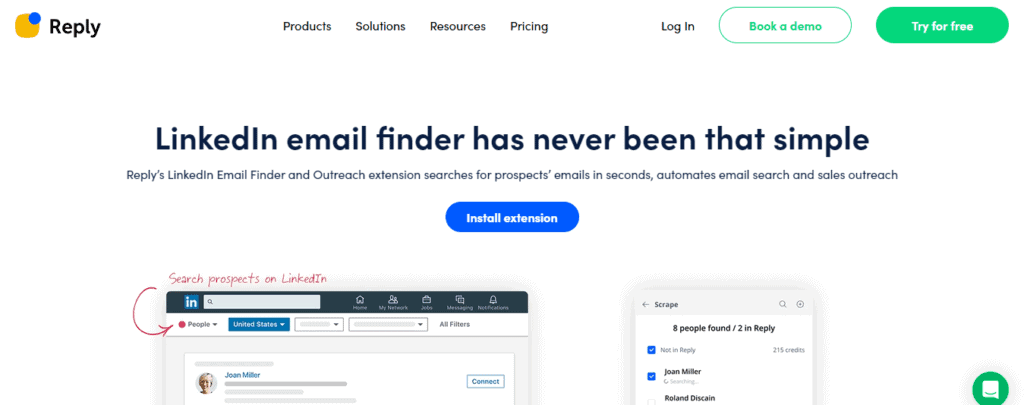 Reply Email Finder