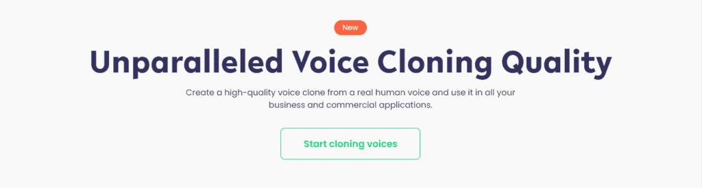 Play.ht Clonación de voz
