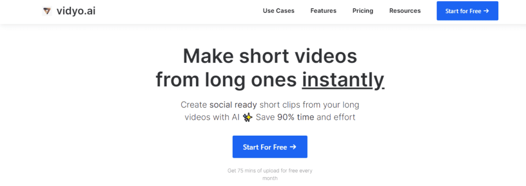 Free AI  Shorts Generator