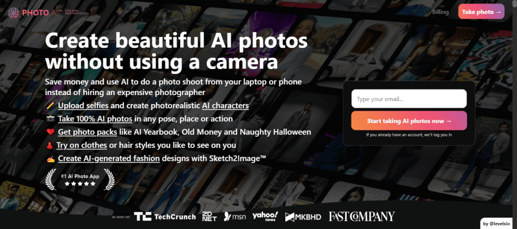 Photo AI - AI 个人资料照片生成器