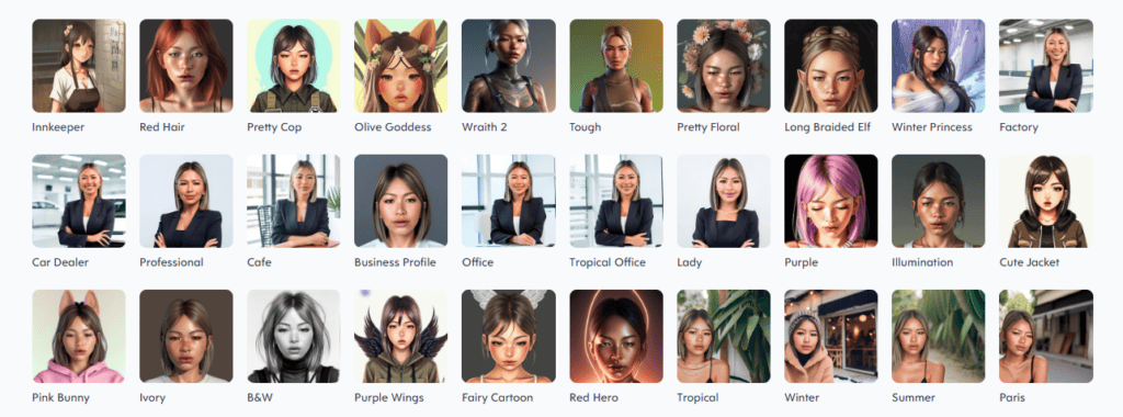 Profile Picture AI Examples